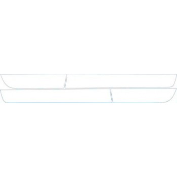 PAINT PROTECTION KIT - 2013 SCION XD BASE  DOORS KIT - PRECUT PPF CLEAR BRA WRAP
