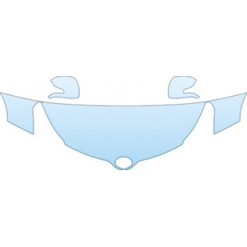 PAINT PROTECTION KIT - 2013 SCION XD BASE  HOOD FENDER MIRROR KIT - PRECUT PPF CLEAR BRA WRAP