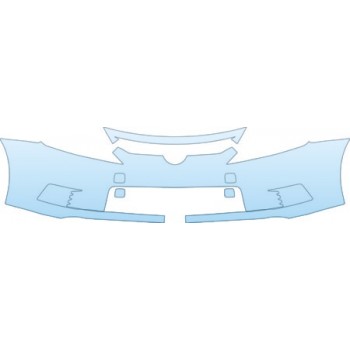 PAINT PROTECTION KIT - 2012 SCION TC BASE  BUMPER KIT - PRECUT PPF CLEAR BRA WRAP