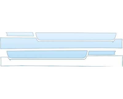 PAINT PROTECTION KIT - 2013 SCION TC BASE  ROCKERS KIT - PRECUT PPF CLEAR BRA WRAP