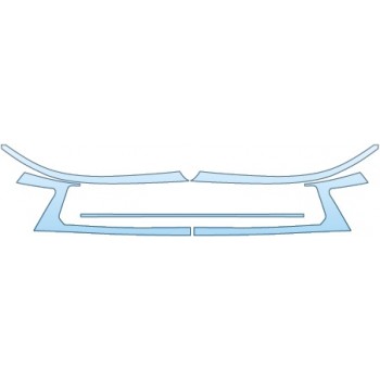 PAINT PROTECTION KIT - 2016 SCION IM SV  LOWER BUMPER - PRECUT PPF CLEAR BRA WRAP
