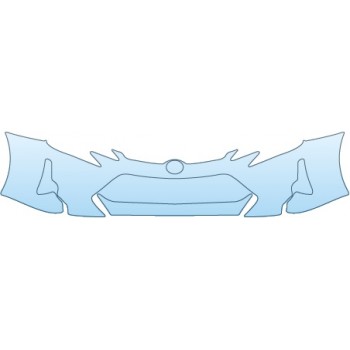 PAINT PROTECTION KIT - 2014 SCION TC HATCHBACK  BUMPER (30 INCH) - PRECUT PPF CLEAR BRA WRAP