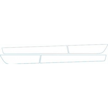 PAINT PROTECTION KIT - 2012 SUBARU IMPREZA 2.0I PREMIUM 4 DOOR DOORS KIT - PRECUT PPF CLEAR BRA WRAP