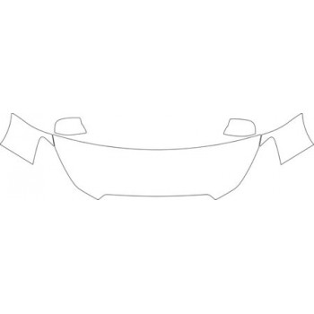 2012 SUBARU IMPREZA 2.0I LIMITED 5 DOOR Hood Fender Mirrors Kit