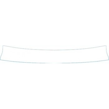 PAINT PROTECTION KIT - 2012 SUBARU IMPREZA 2.0I PREMIUM 4 DOOR REAR BUMPER DECK(4 DOOR) KIT - PRECUT PPF CLEAR BRA WRAP
