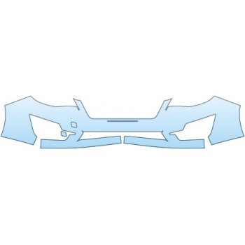 PAINT PROTECTION KIT - 2015 SUBARU IMPREZA 2.0I LIMITED  BUMPER - PRECUT PPF CLEAR BRA WRAP