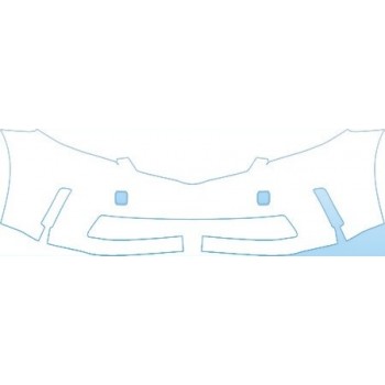 PAINT PROTECTION KIT - 2012 TOYOTA PRIUS V  LOWER BUMPER KIT - PRECUT PPF CLEAR BRA WRAP