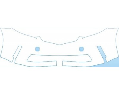 PAINT PROTECTION KIT - 2012 TOYOTA PRIUS V  LOWER BUMPER KIT - PRECUT PPF CLEAR BRA WRAP