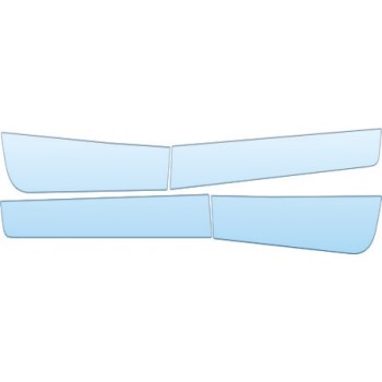 PAINT PROTECTION KIT - 2012 TOYOTA PRIUS V  DOORS KIT - PRECUT PPF CLEAR BRA WRAP