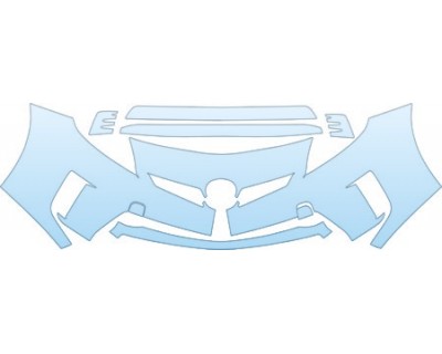 PAINT PROTECTION KIT - 2013 TOYOTA PRIUS BASE  BUMPER(30 INCH ONE PIECE) KIT - PRECUT PPF CLEAR BRA WRAP
