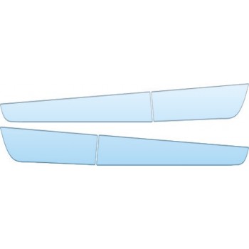 PAINT PROTECTION KIT - 2013 TOYOTA PRIUS C HATCHBACK DOORS KIT - PRECUT PPF CLEAR BRA WRAP