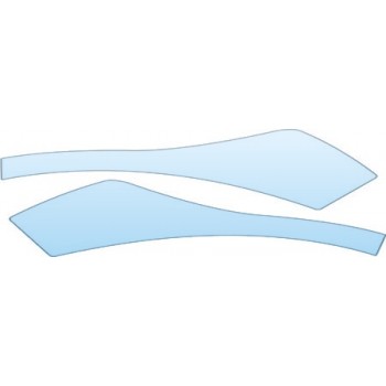 PAINT PROTECTION KIT - 2012 TOYOTA PRIUS C HATCHBACK SPLASH KIT - PRECUT PPF CLEAR BRA WRAP