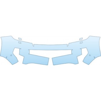 Precut PPF Kit – Clear Bra Paint Protection Film PAINT PROTECTION KIT - 2013 TOYOTA LAND CRUISER SPORT BUMPER(30 INCH) KIT - PRECUT PPF CLEAR BRA WRAP