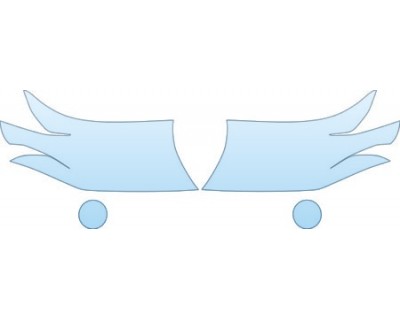 Precut PPF Kit – Clear Bra Paint Protection Film PAINT PROTECTION KIT - 2013 TOYOTA LAND CRUISER SPORT HEADLIGHTS FOGLIGHTS KIT - PRECUT PPF CLEAR BRA WRAP