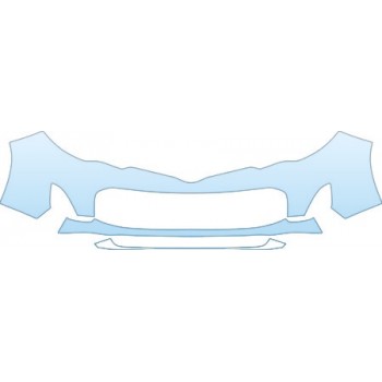 PAINT PROTECTION KIT - 2013 TOYOTA AVALON XLE PREMIUM  BUMPER KIT - PRECUT PPF CLEAR BRA WRAP