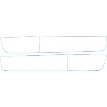 PAINT PROTECTION KIT - 2010 TOYOTA COROLLA LE  DOORS KIT - PRECUT PPF CLEAR BRA WRAP