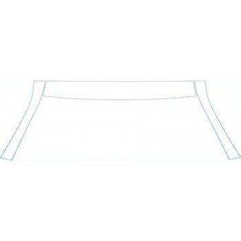 PAINT PROTECTION KIT - 2011 TOYOTA COROLLA BASE  ROOF A-PILLARS KIT - PRECUT PPF CLEAR BRA WRAP