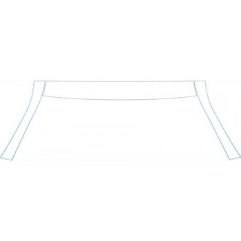 2011 TOYOTA COROLLA BASE  Roof A-pillars Kit