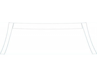 PAINT PROTECTION KIT - 2013 TOYOTA PRIUS BASE  ROOF A-PILLAR KIT - PRECUT PPF CLEAR BRA WRAP