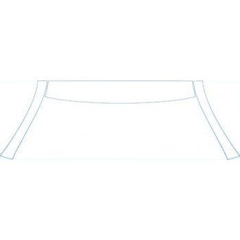 PAINT PROTECTION KIT - 2013 TOYOTA VENZA LIMITED  ROOF A-PILLAR KIT - PRECUT PPF CLEAR BRA WRAP