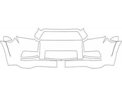 2012 TOYOTA 4RUNNER SR5  Bumper(30 Inch With Plate Cut Out) Kit