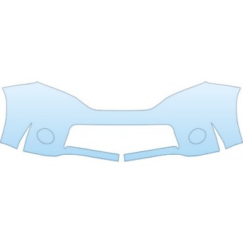 PAINT PROTECTION KIT - 2013 TOYOTA SIENNA SE SPORT BUMPER(SPORT) KIT - PRECUT PPF CLEAR BRA WRAP