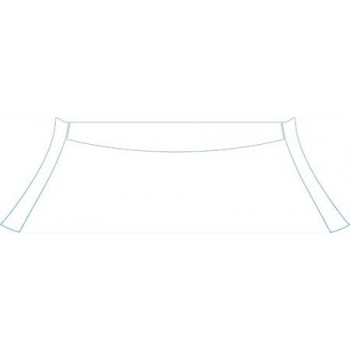 PAINT PROTECTION KIT - 2011 TOYOTA HIGHLANDER LIMITED  ROOF A-PILLARS KIT - PRECUT PPF CLEAR BRA WRAP