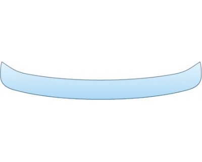 PAINT PROTECTION KIT - 2015 TOYOTA VENZA LIMITED  REAR BUMPER - PRECUT PPF CLEAR BRA WRAP