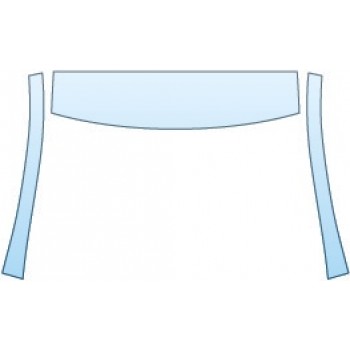 PAINT PROTECTION KIT - 2015 TOYOTA VENZA LIMITED  ROOF A-PILLAR - PRECUT PPF CLEAR BRA WRAP