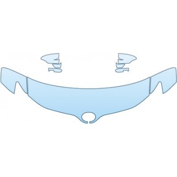 Precut PPF Kit – Clear Bra Paint Protection Film PAINT PROTECTION KIT - 2015 TOYOTA VENZA LE HOOD FENDER MIRRORS - PRECUT PPF CLEAR BRA WRAP