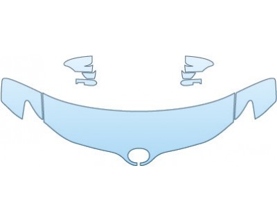 PAINT PROTECTION KIT - 2015 TOYOTA VENZA LIMITED  HOOD FENDER MIRRORS - PRECUT PPF CLEAR BRA WRAP