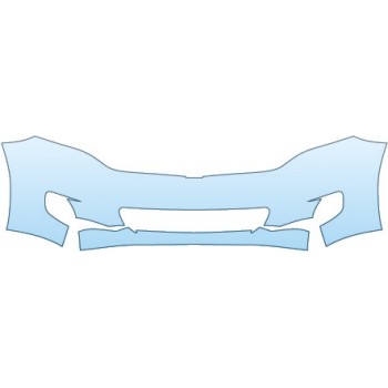 PAINT PROTECTION KIT - 2015 TOYOTA VENZA LE  BUMPER(30 INCH) - PRECUT PPF CLEAR BRA WRAP