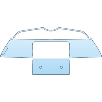 PAINT PROTECTION KIT - 2015 TOYOTA PRIUS C 1 GRILLE - PRECUT PPF CLEAR BRA WRAP