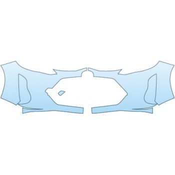 PAINT PROTECTION KIT - 2015 TOYOTA PRIUS C 4 BUMPER - PRECUT PPF CLEAR BRA WRAP