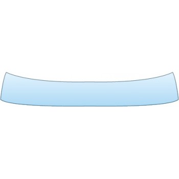 PAINT PROTECTION KIT - 2014 TOYOTA PRIUS C 1 REAR BUMPER DECK - PRECUT PPF CLEAR BRA WRAP