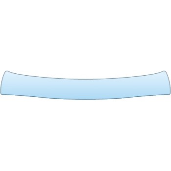 PAINT PROTECTION KIT - 2015 TOYOTA COROLLA S  REAR BUMPER DECK - PRECUT PPF CLEAR BRA WRAP