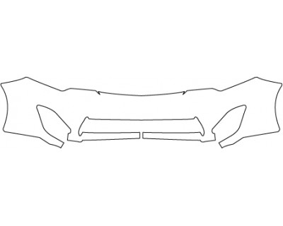 2014 TOYOTA CAMRY XLE  Bumper (2014.5)