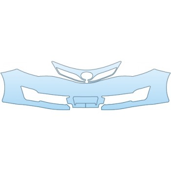 PAINT PROTECTION KIT - 2014 TOYOTA CAMRY SE  BUMPER (2014.5) - PRECUT PPF CLEAR BRA WRAP