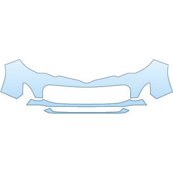 PAINT PROTECTION KIT - 2014 TOYOTA AVALON XLE PREMIUM  BUMPER - PRECUT PPF CLEAR BRA WRAP