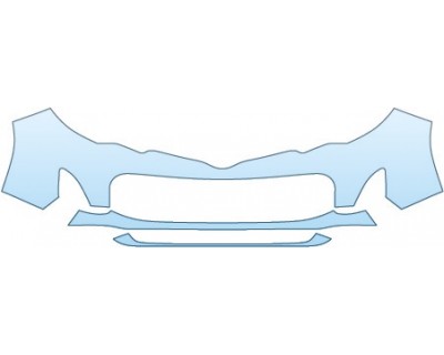 PAINT PROTECTION KIT - 2014 TOYOTA AVALON XLE PREMIUM  BUMPER - PRECUT PPF CLEAR BRA WRAP