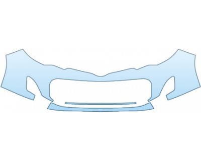 PAINT PROTECTION KIT - 2014 TOYOTA AVALON XLE PREMIUM  BUMPER(30 INCH) - PRECUT PPF CLEAR BRA WRAP
