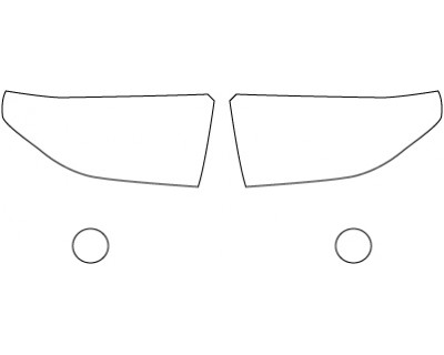 2014 TOYOTA TUNDRA SR5 REGULAR CAB Headlights Fog Lights