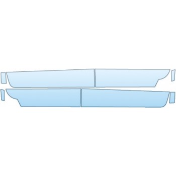 PAINT PROTECTION KIT - 2015 TOYOTA SIENNA LIMITED  DOORS - PRECUT PPF CLEAR BRA WRAP