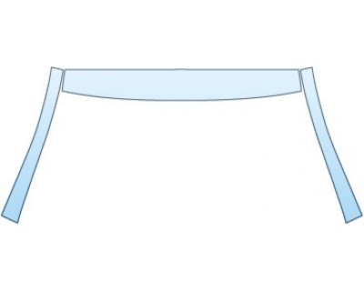 PAINT PROTECTION KIT - 2015 TOYOTA RAV4 LE  ROOF A-PILLARS - PRECUT PPF CLEAR BRA WRAP