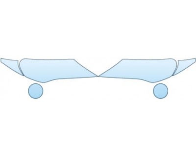 PAINT PROTECTION KIT - 2015 TOYOTA RAV4 LE  HEADLIGHTS FOG LIGHTS - PRECUT PPF CLEAR BRA WRAP