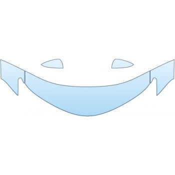 PAINT PROTECTION KIT - 2015 TOYOTA RAV4 LE  HOOD FENDER MIRRORS - PRECUT PPF CLEAR BRA WRAP