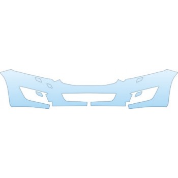 PAINT PROTECTION KIT - 2011 VOLVO C70 T5  LOWER BUMPER(WITH WASHERS) KIT - PRECUT PPF CLEAR BRA WRAP