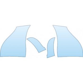 PAINT PROTECTION KIT - 2011 VOLVO C70 T5  SPLASH KIT - PRECUT PPF CLEAR BRA WRAP