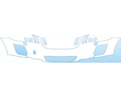 PAINT PROTECTION KIT - 2011 VOLVO XC60 3.2 BUMPER (WITH WASHERS) KIT - PRECUT PPF CLEAR BRA WRAP