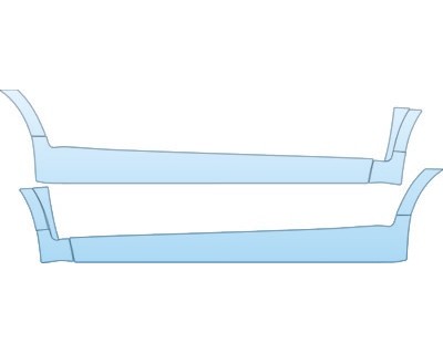 PAINT PROTECTION KIT - 2013 VOLVO C30 T5 R-DESIGN  ROCKERS KIT - PRECUT PPF CLEAR BRA WRAP
